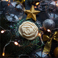 ШПАЙК - Мыло в форме розы, 100 г