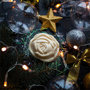 ШПАЙК - Мыло в форме розы, 100 г