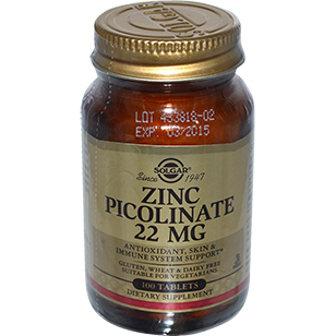 Solgar - Пиколат цинка, 100 таблеток купить доставка отзывы официальный сайт натуральный витамины солгар сольгар где лучше консультация 