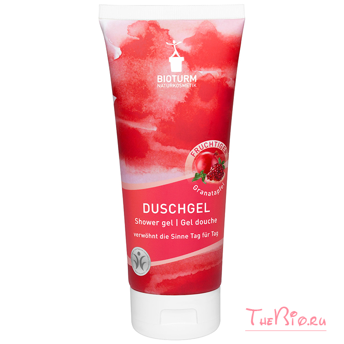 Bioturm - Гель для душа «ГРАНАТ» (71), 200 мл купить Биотурм доставка заказать оплатить картой официальный сайт отзывы натуральная косметика www.thebio.ru получить рекомендацию безопасные средства для кожи