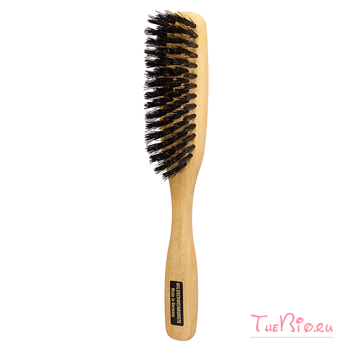 Forsters - Щетка для волос из бука и щетины дикого кабана овальная