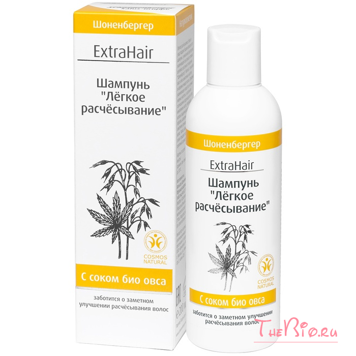 Schoenenberger - Шампунь «ЛЁГКОЕ РАСЧЁСЫВАНИЕ», 200 мл