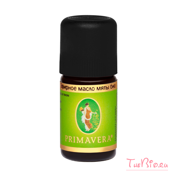 Primavera O - Эфирное масло МЯТЫ био, 5 мл