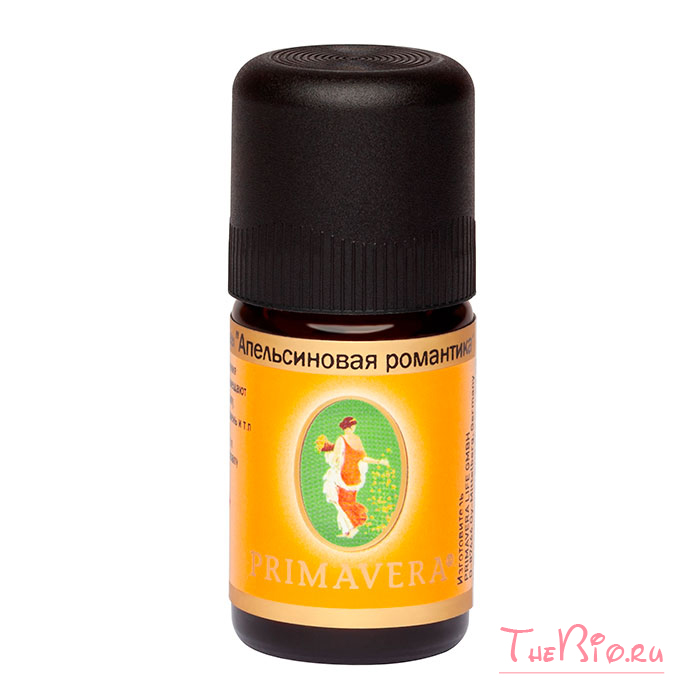 Primavera Air - Ароматизатор воздуха - смесь эфирных масел «АПЕЛЬСИНОВАЯ РОМАНТИКА», 5 мл