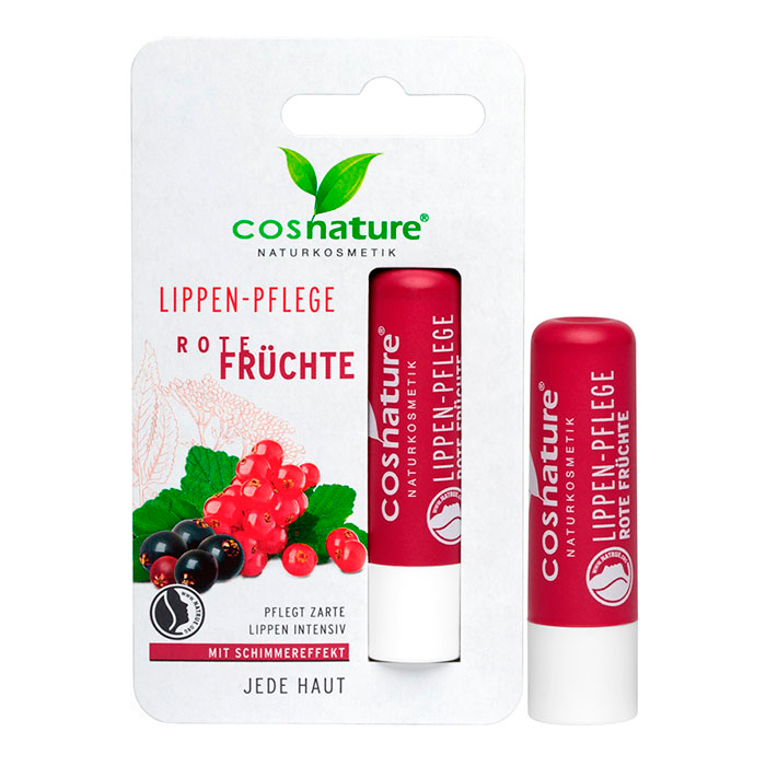 Cosnature - Бальзам для губ «КРАСНЫЕ ПЛОДЫ», 4.8 г 
