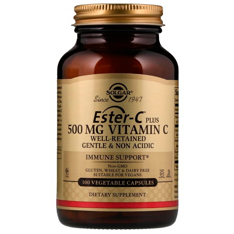 Solgar - Эстер-С витамин С 500 мг капсулы №100