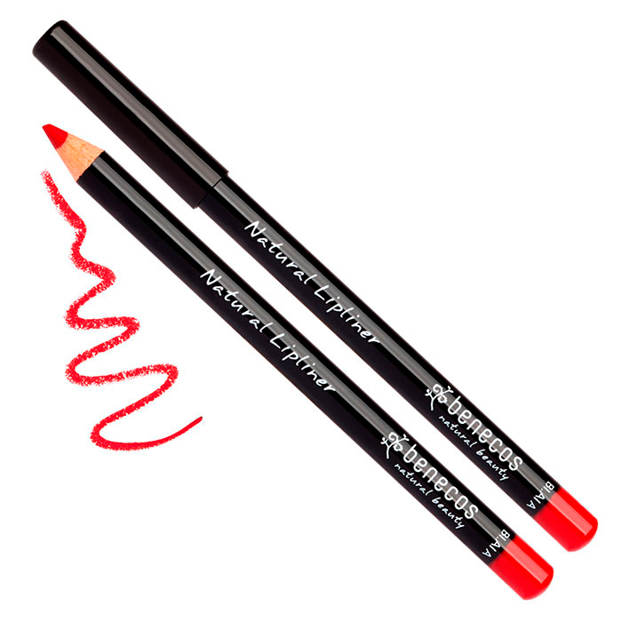 Benecos - Карандаш для губ контурный «КРАСНЫЙ» натуральный, 1.13 г