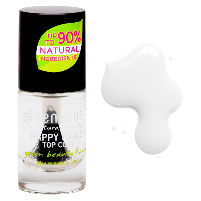 Benecos - Лак-Топ для ногтей «КРИСТАЛЛ», 5 мл