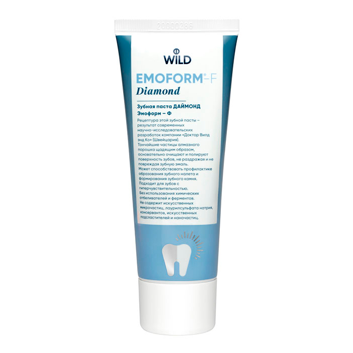 Dr.Wild - ТЕБОДОНТ-Ф Зубная паста «ДАЙМОНД», 75 мл 