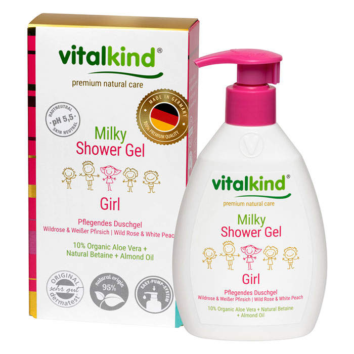 Vitalkind - Гель для душа для девчонок, 200 мл
