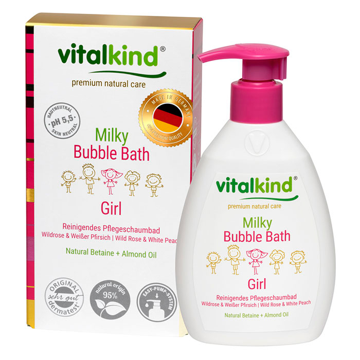 Vitalkind - Пена для ванны для девчонок, 200 мл (срок 03.2023)