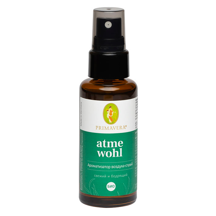 Primavera - Ароматизатор воздуха-спрей - смесь эфирных масел «КОЛД КОМФОРТ», 30 мл 